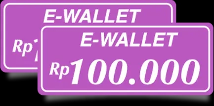 1000 E-Wallet OVO senilai Rp. 100.000