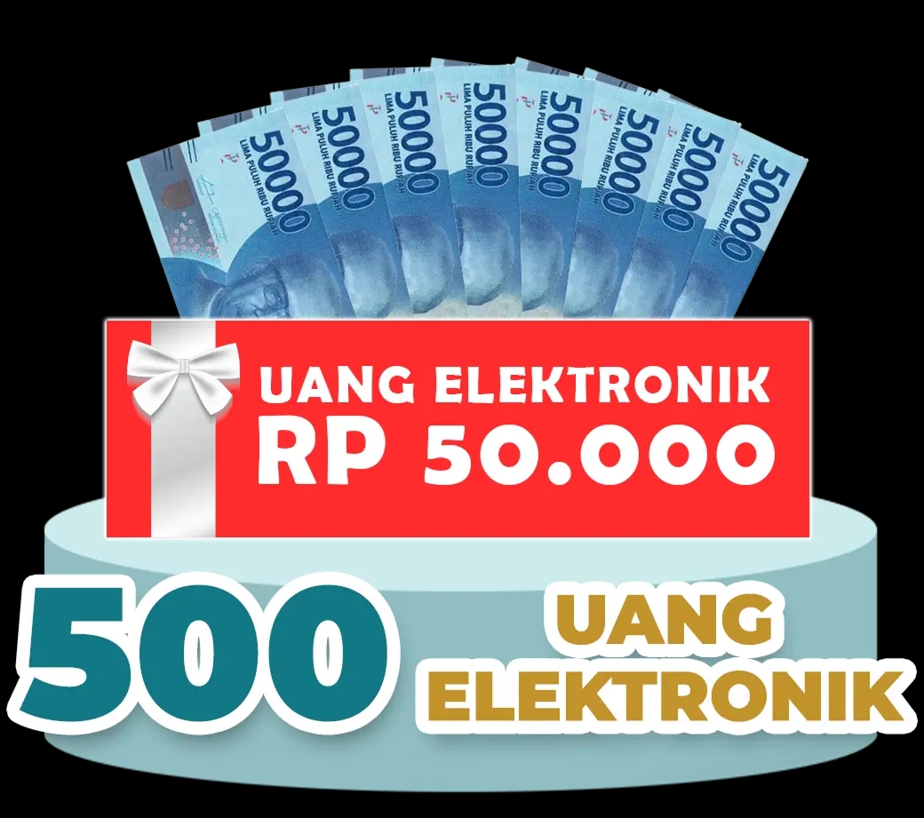 500 Uang Elektronik Rp.50.000